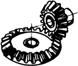 齒輪基本術語錐齒輪