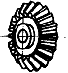 齒輪基本術語錐齒輪、準雙曲面齒輪及其齒輪副