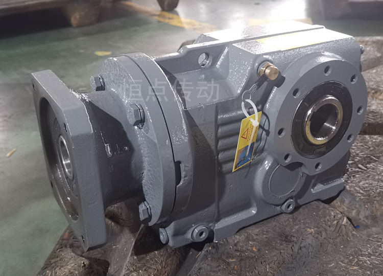 KA47系列減速機輸入配伺服方法蘭 輸出通孔 工業灰 實物圖