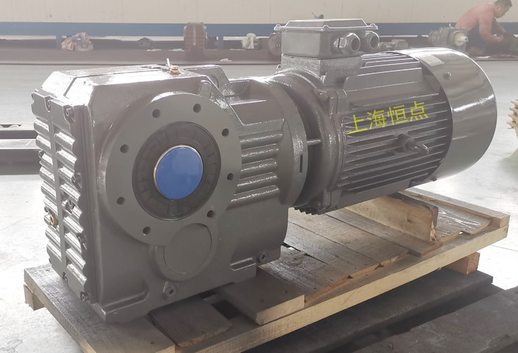 KA97減速機 輸入普通電機 輸出通孔 實物照片 -上海恒點